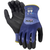 Frontier -  Glove Ninja Razr Slash-Tec Cut B BA2 Oil 3/4 Dip NFT Blue Size Small | 9322297082547